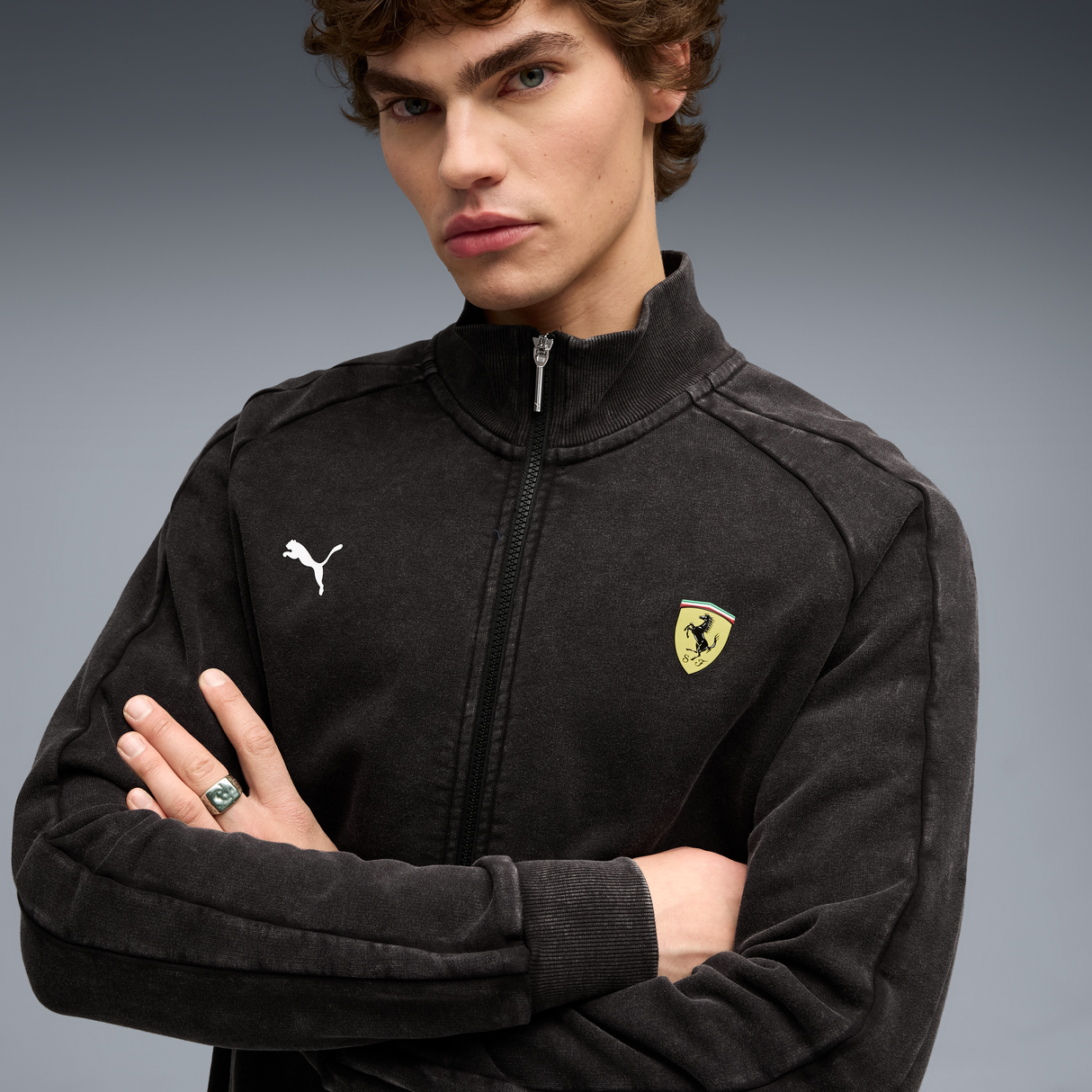 Ferrari Jacke, Puma, T7, schwarz 🔥