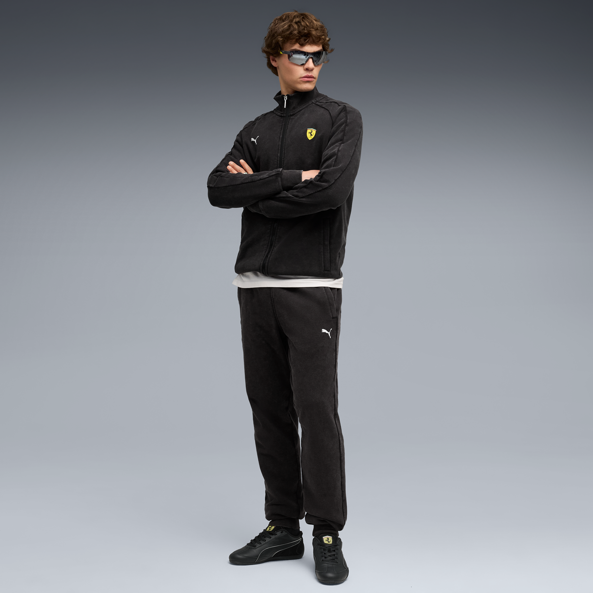 Ferrari Hose, Puma, T7, schwarz 🔥
