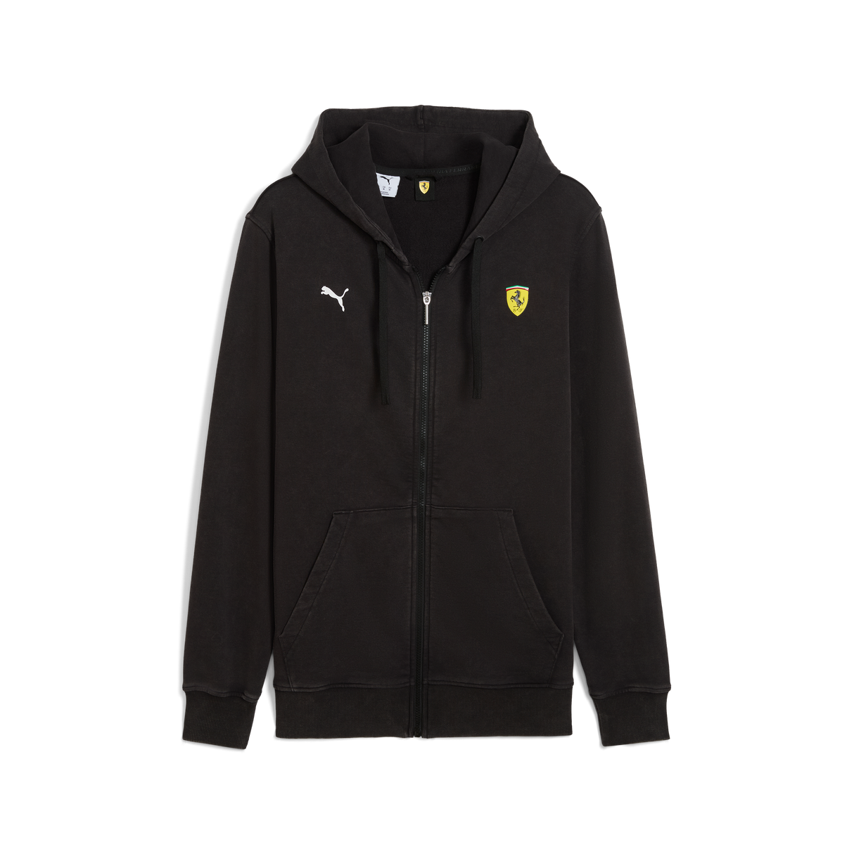 Ferrari Reißverschluss-Pullover, Puma, schwarz 🔥