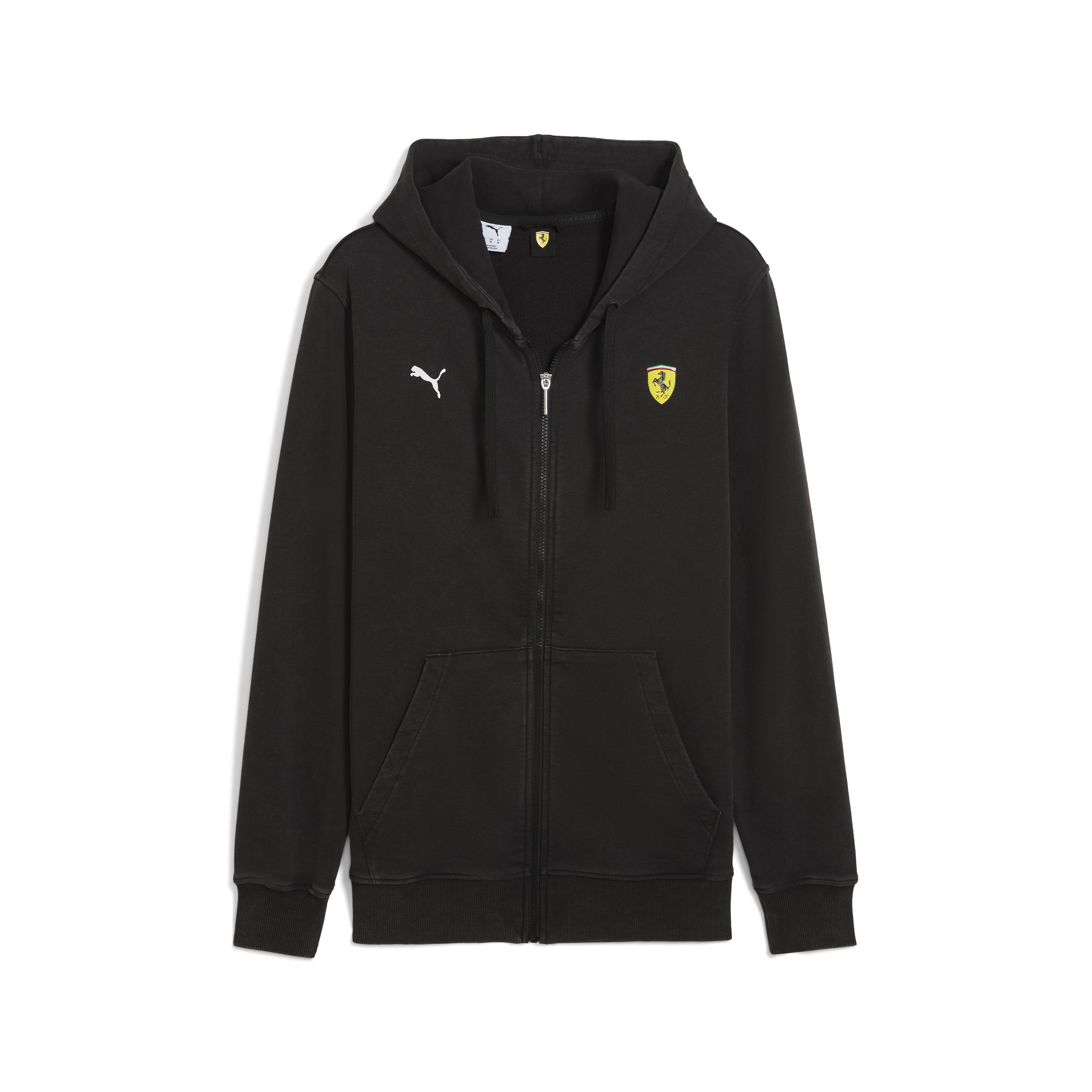 Ferrari Reißverschluss-Pullover, Puma, schwarz 🔥