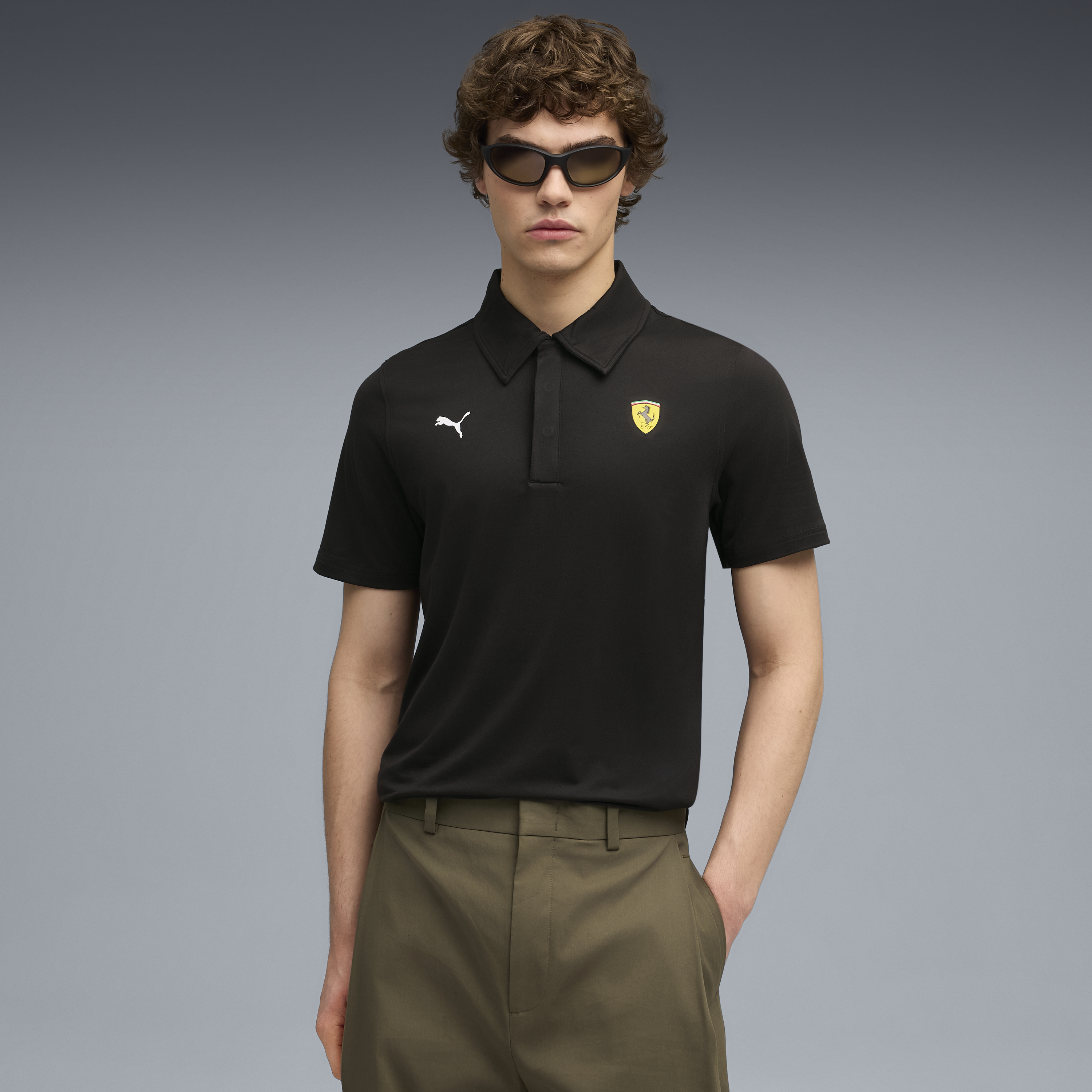 Ferrari T-Shirt, Puma, Sportswear Cloudspun schwarz 🔥