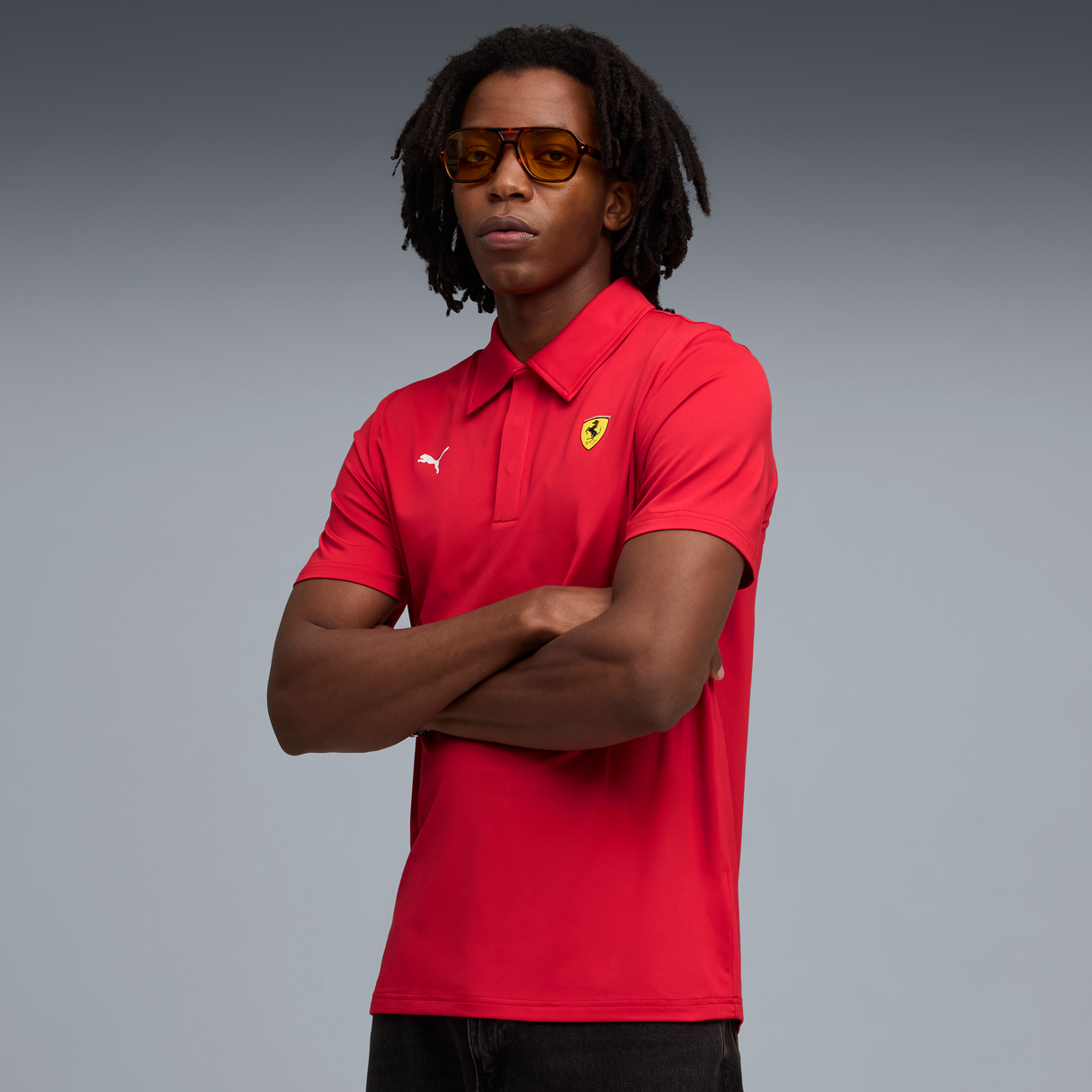 Ferrari T-Shirt, Puma, Sportswear Cloudspun rot 🔥