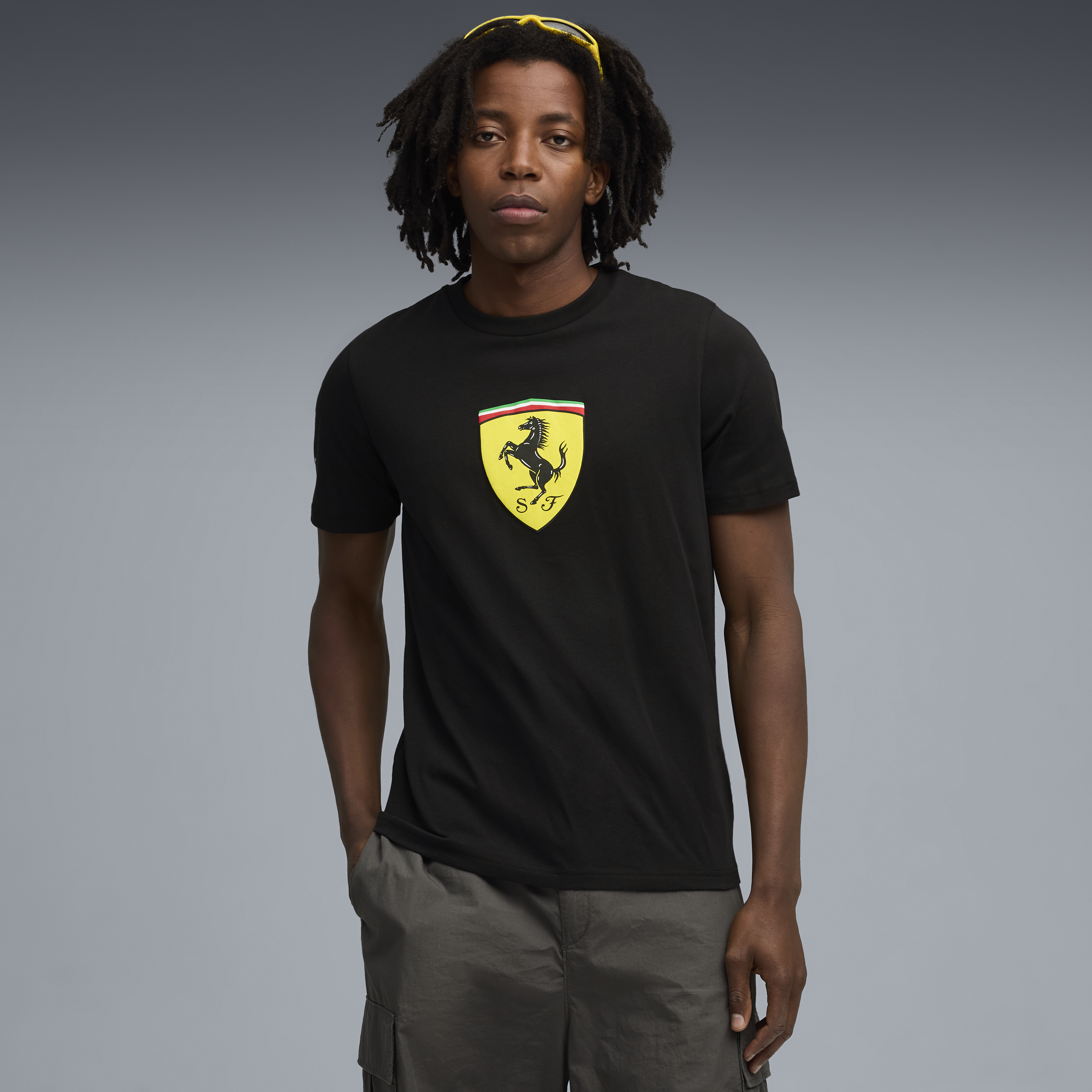 Ferrari T-Shirt, Puma, Sportbekleidung, schwarz 🔥