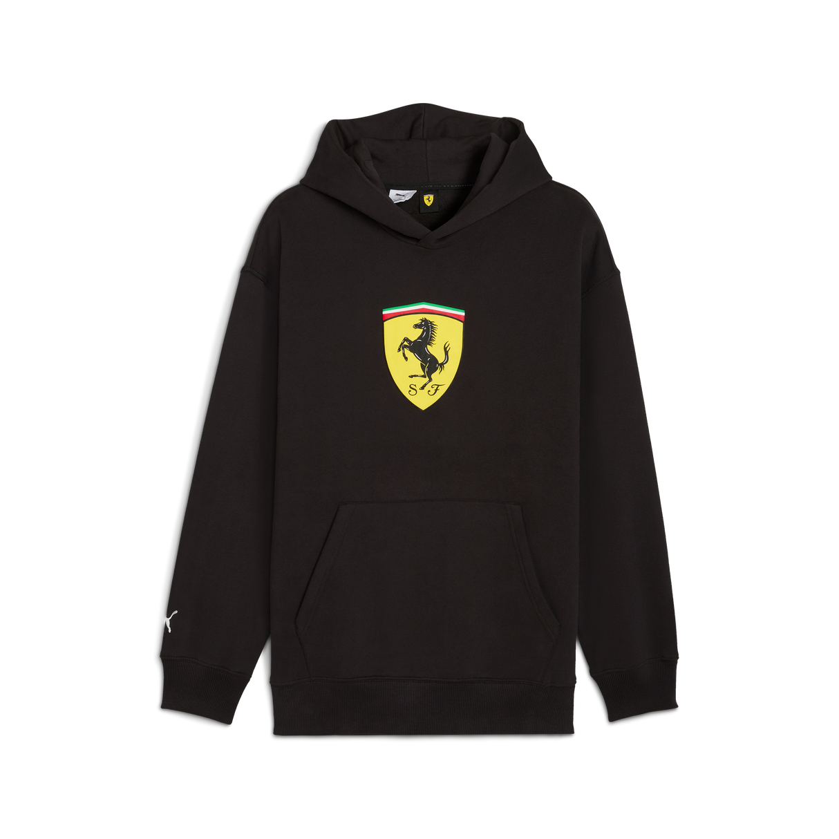 Ferrari Kapuzenpullover, Puma, Sportbekleidung, mit Schild-Logo, schwarz 🔥
