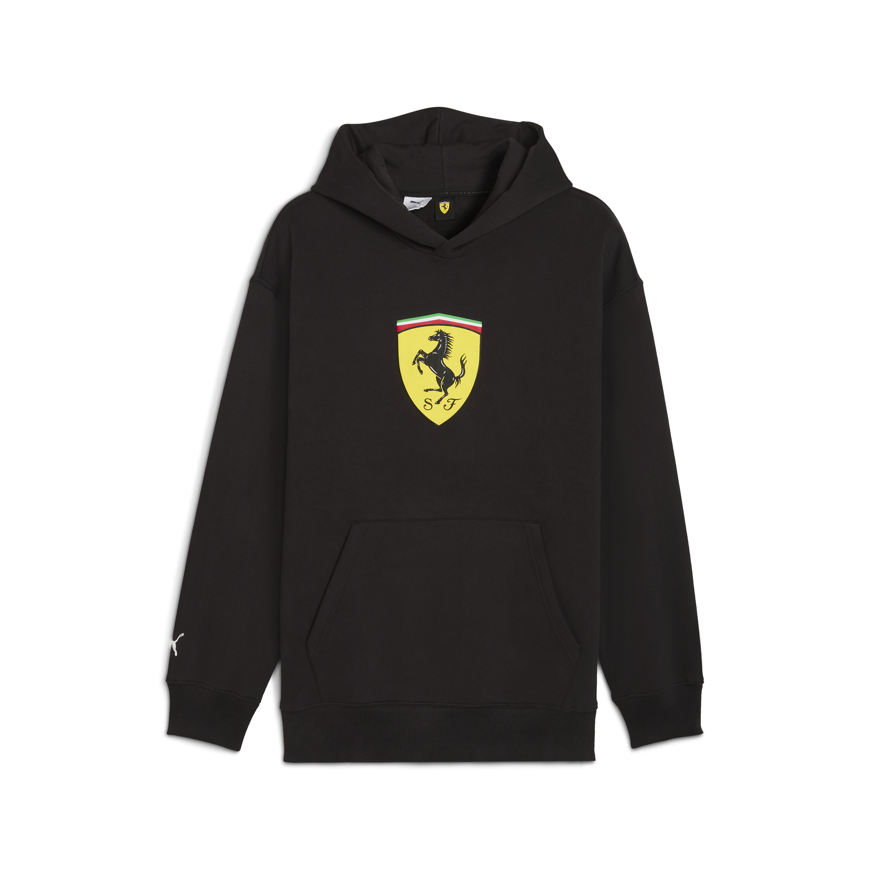 Ferrari Kapuzenpullover, Puma, Sportbekleidung, mit Schild-Logo, schwarz 🔥
