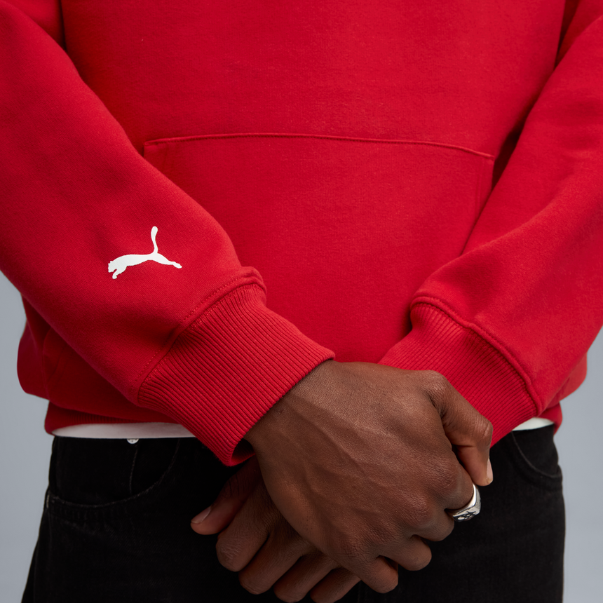 Ferrari Kapuzenpullover, Puma, Sportbekleidung, mit Schild-Logo, rot 🔥