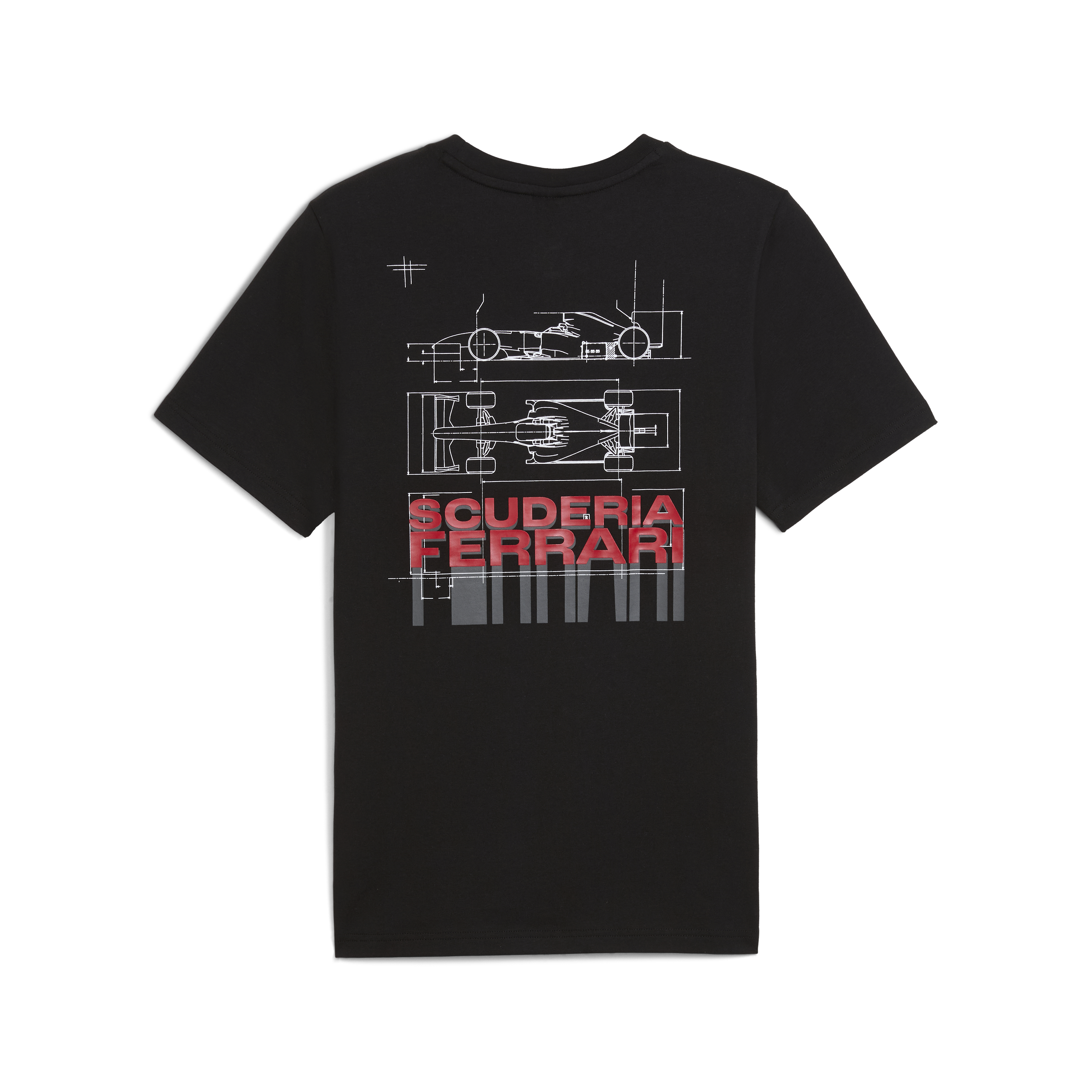 Ferrari Auto Motiv T-Shirt, Puma, schwarz 🔥