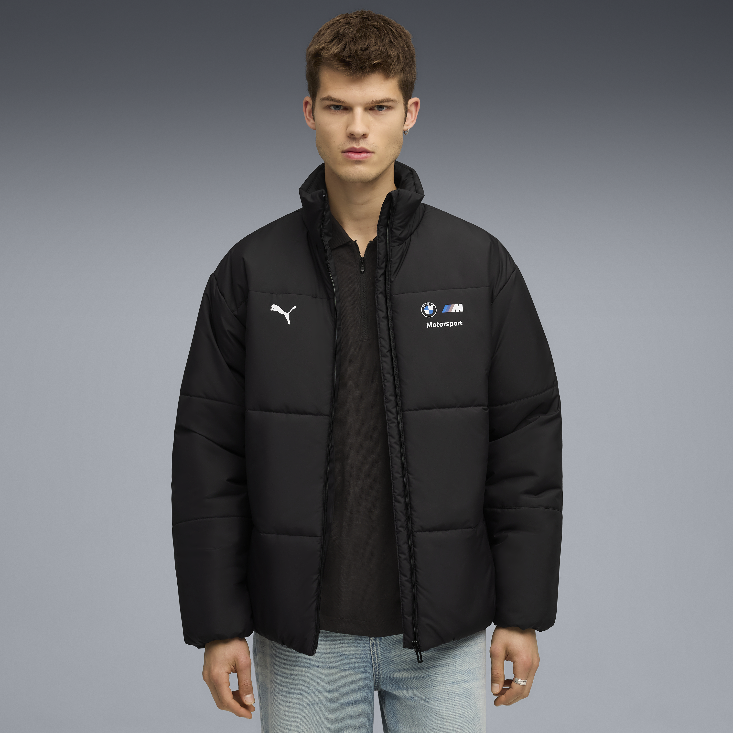 BMW Gefütterte Jacke, Puma, MMS, essential+, schwarz 🔥