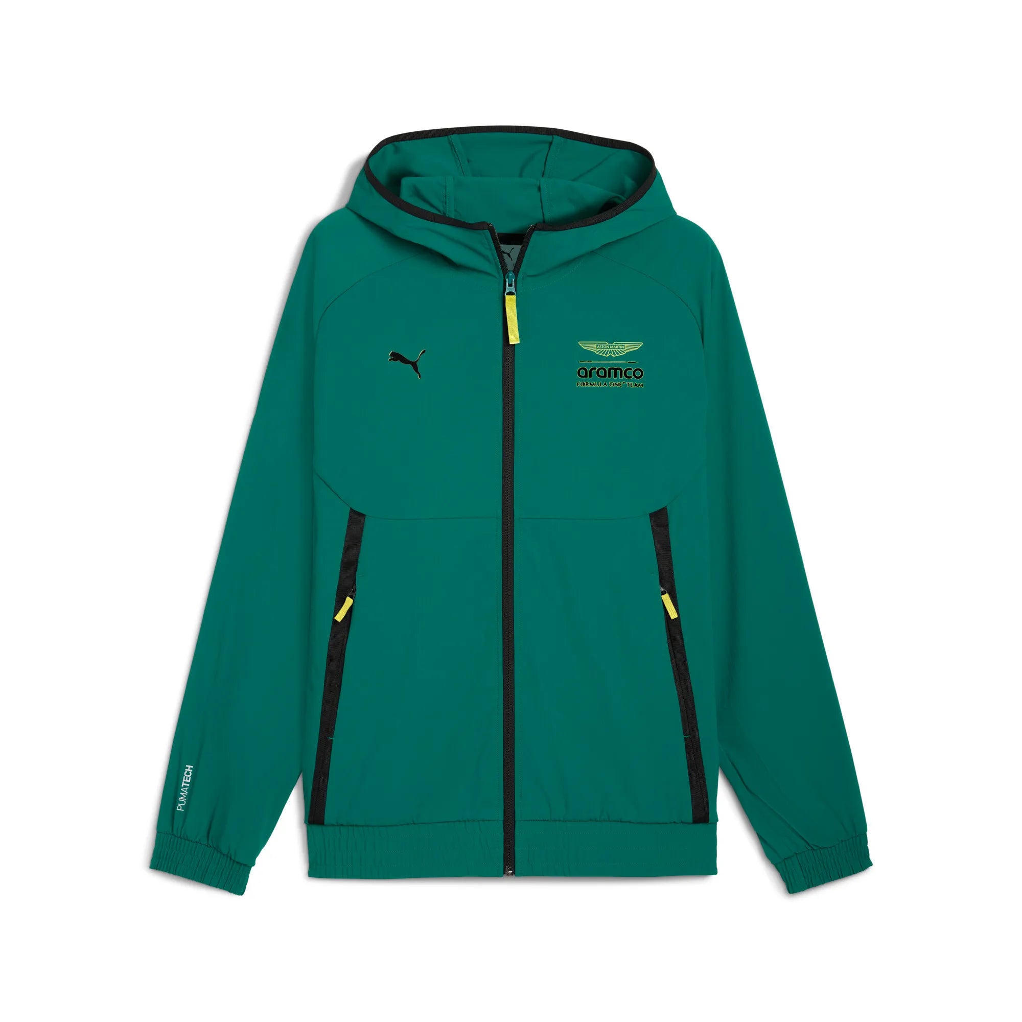 Aston Martin Jacke, Puma, Lifestyle, PUMATECH, grün 🔥