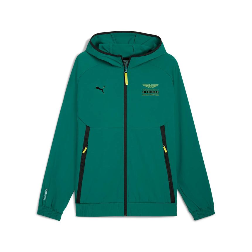 Aston Martin Jacke, Puma, Lifestyle, PUMATECH, grün 🔥