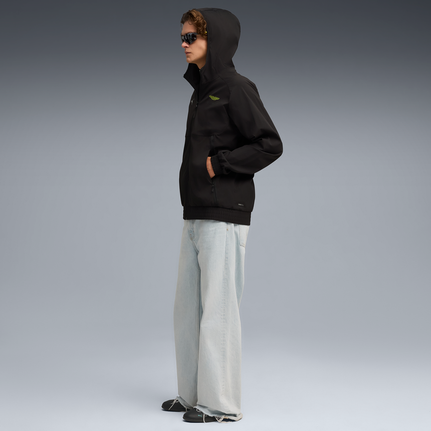 Aston Martin Jacke, Puma, Lifestyle, PUMATECH, schwarz 🔥