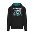 2022, Schwarz, LEWIS #44, Mercedes Lewis Hamilton Kinder Sweatshirt - FansBRANDS®