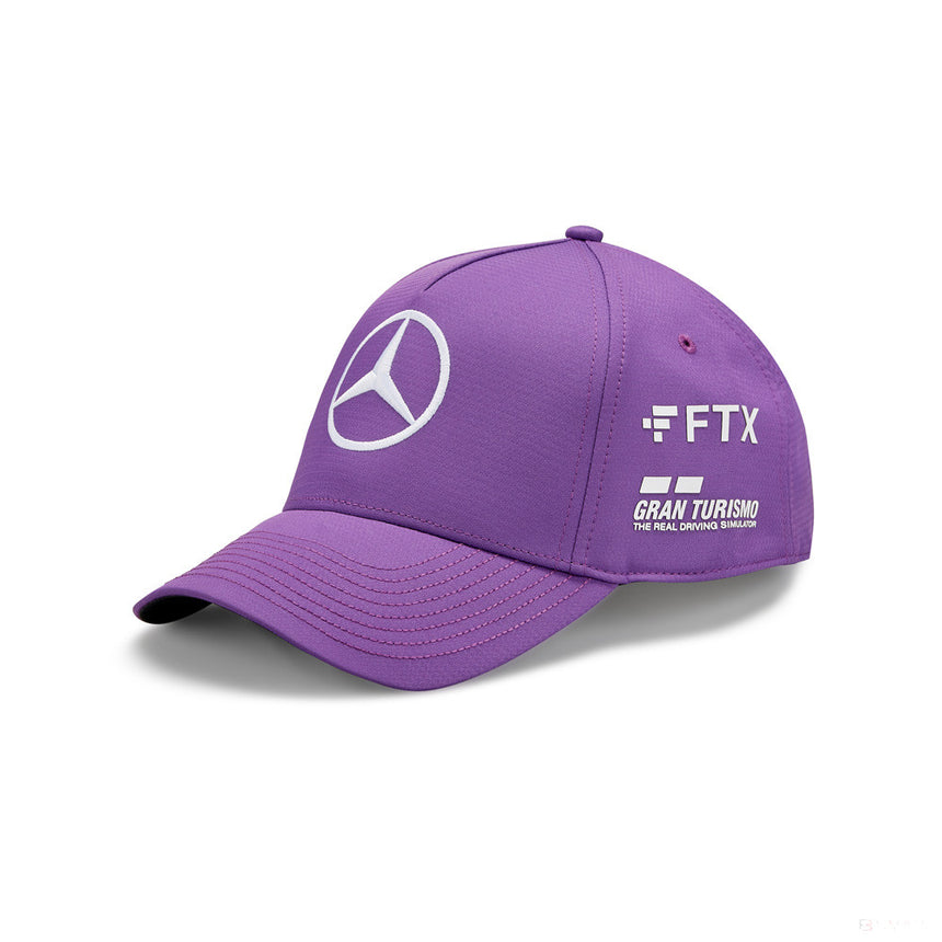 2022, Violett, Lewis Hamilton Trucker, Mercedes Baseball Kappe - FansBRANDS®
