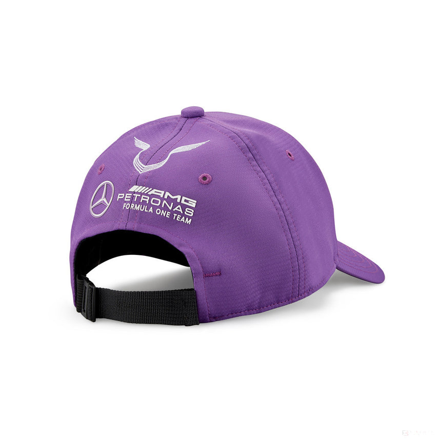 2022, Violett, Lewis Hamilton Trucker, Mercedes Baseball Kappe - FansBRANDS®