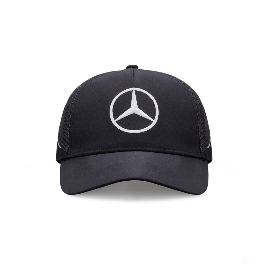2022, Schwarz, Mercedes Team Baseball Kappe - FansBRANDS®