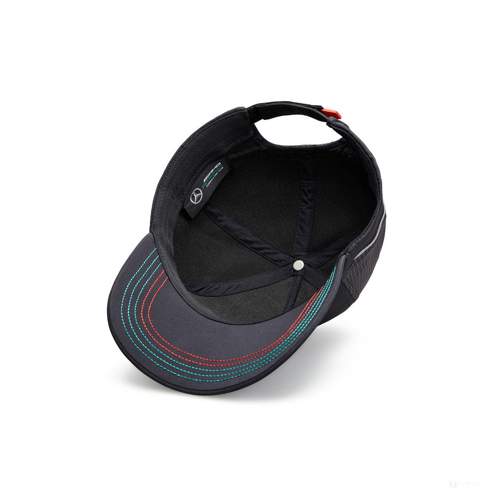2022, Schwarz, Mercedes Team Baseball Kappe - FansBRANDS®