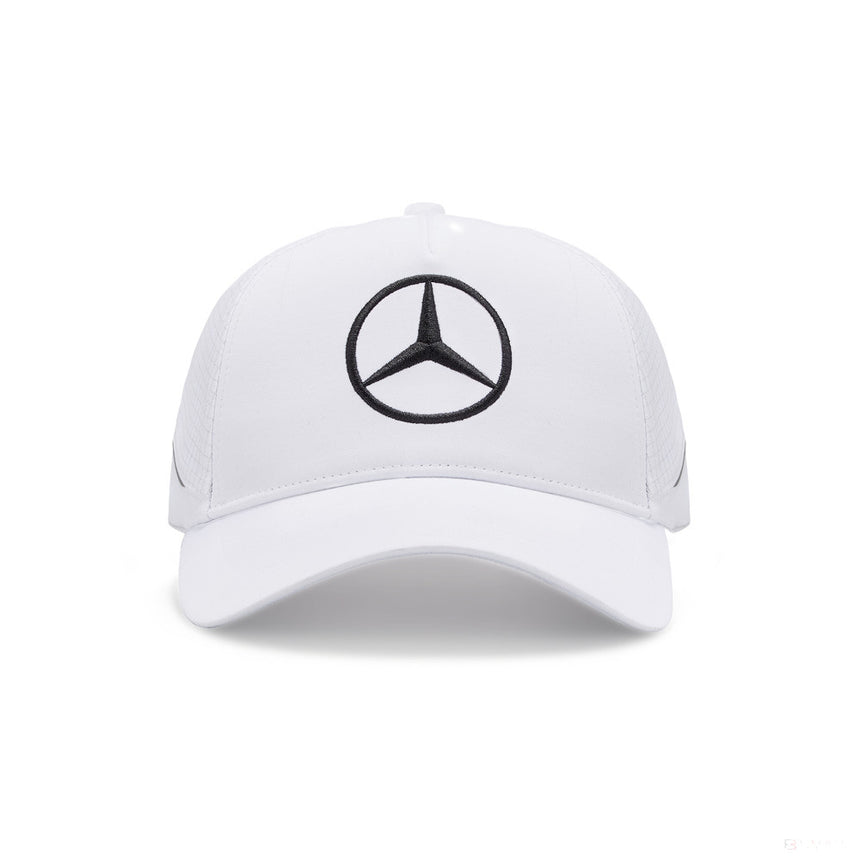2022, Weiß, Mercedes Team Baseball Kappe - FansBRANDS®