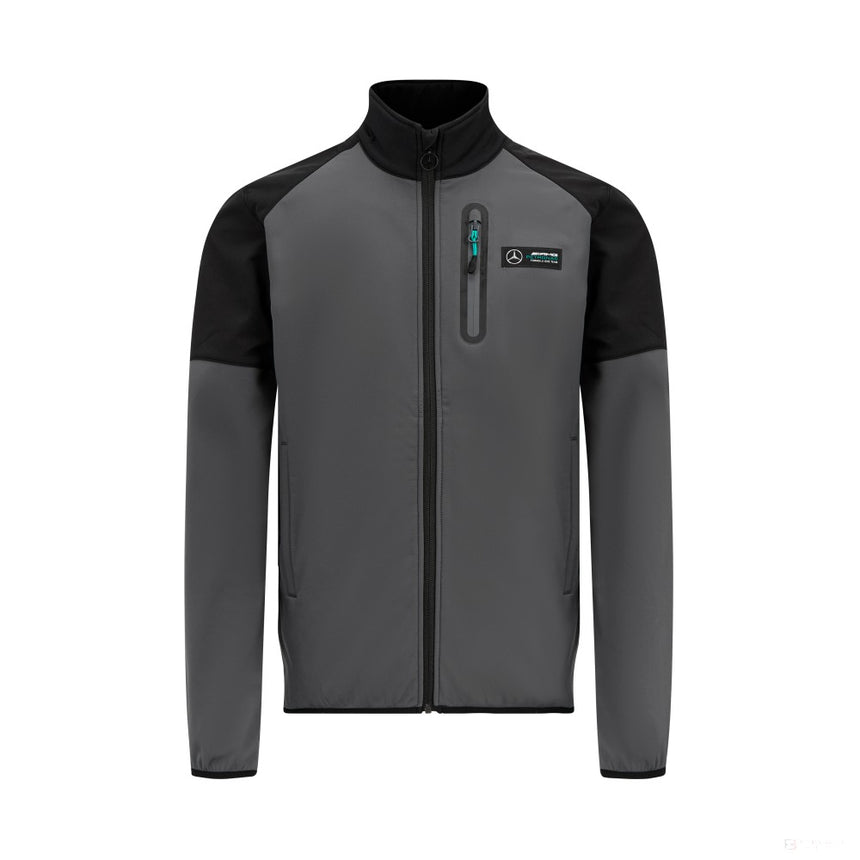 Mercedes Herren Softshell, Schwarz - FansBRANDS®