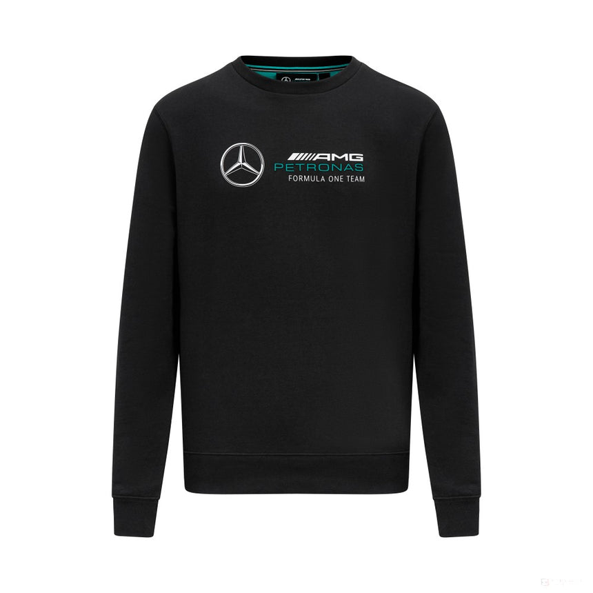 Mercedes Herren Crew Sweatshirt, Schwarz - FansBRANDS®