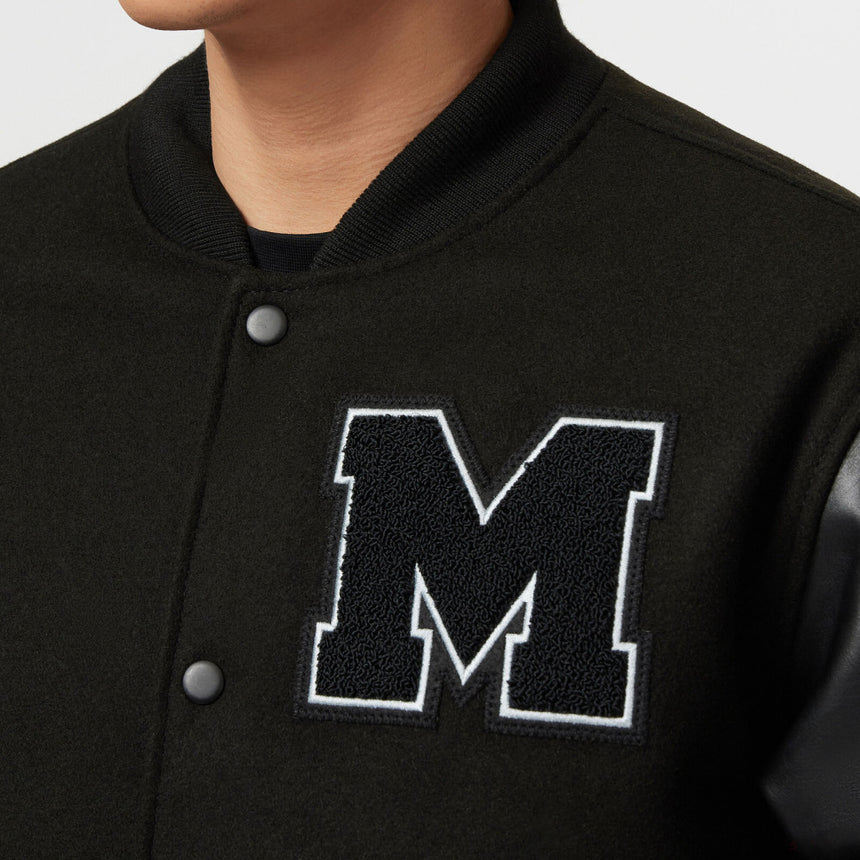 Mercedes Varsity Jacke, Schwarz - FansBRANDS®