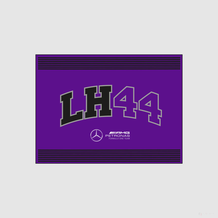 Mercedes Lewis Hamilton 90X120 Flagge, lila - FansBRANDS®