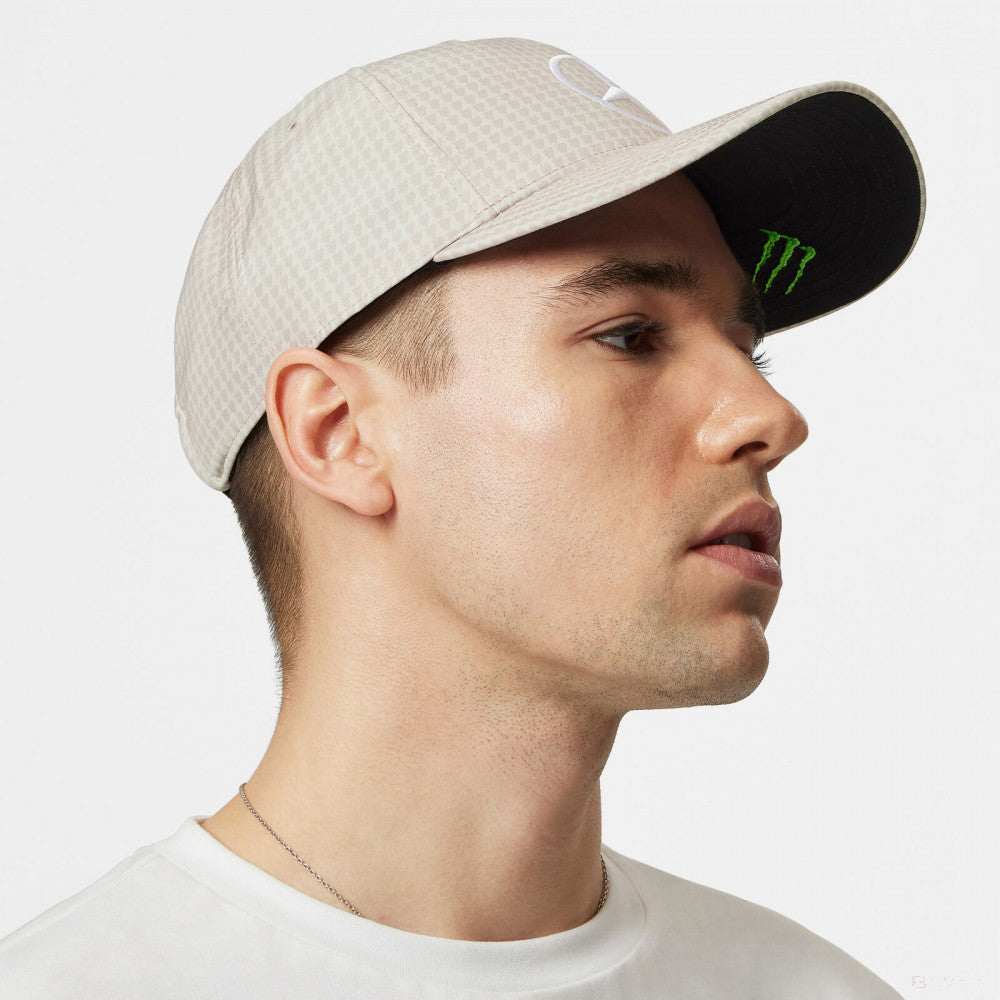 Mercedes Team Lewis Hamilton Col Driver Baseballkappe, natürlich, 2023 - FansBRANDS®