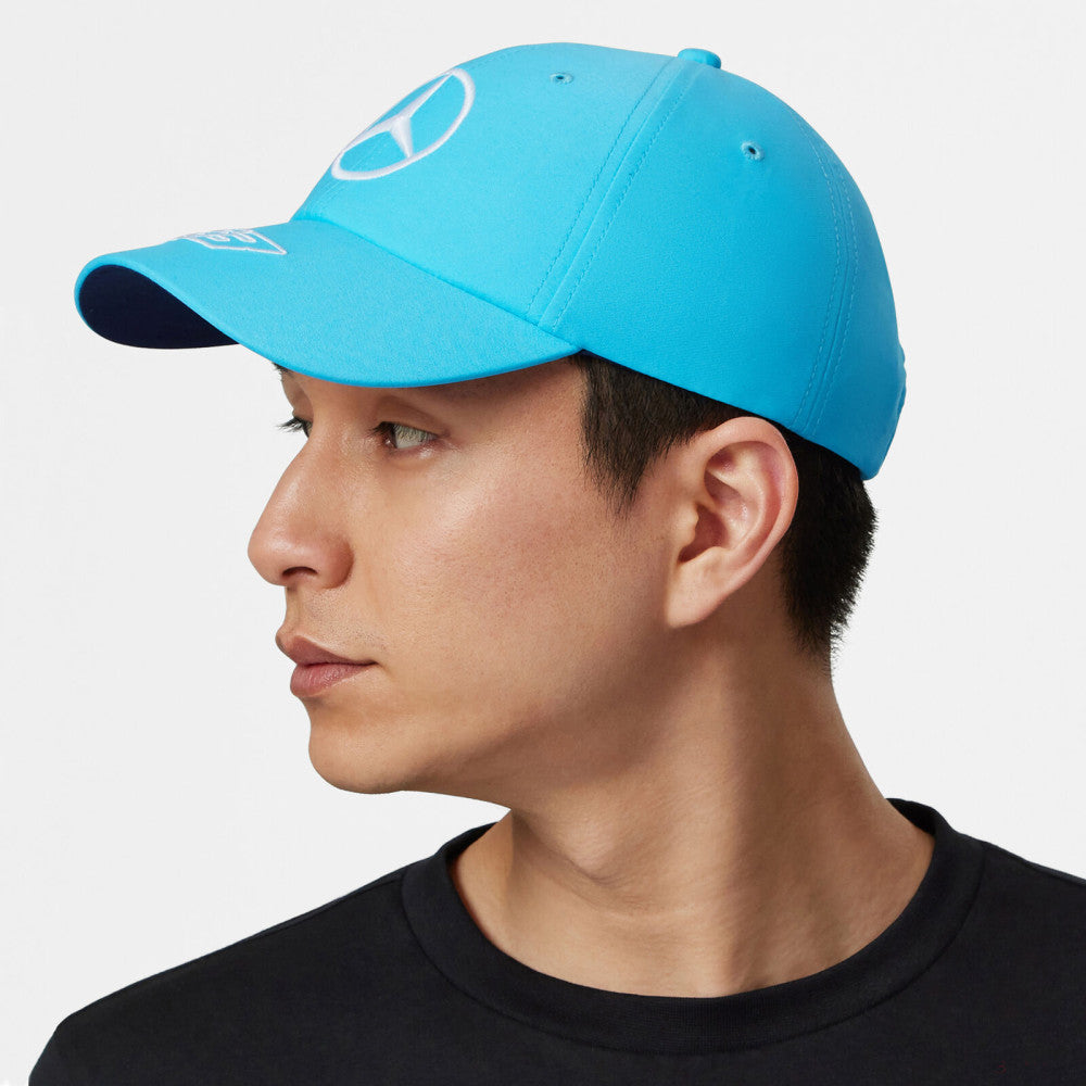 Mercedes Team George Russell Driver Dad Kappe, blau, 2023 - FansBRANDS®