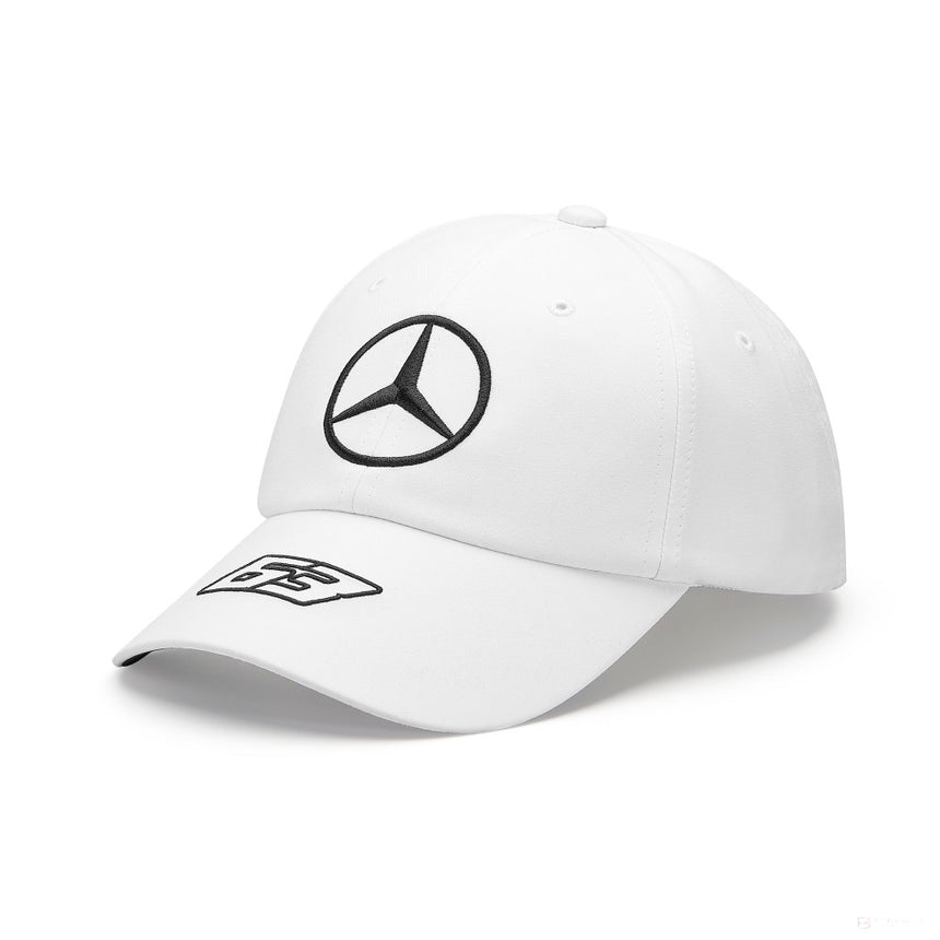 Mercedes Team Kind George Russell Baseball-Driver Kappe, weiß, 2023 - FansBRANDS®