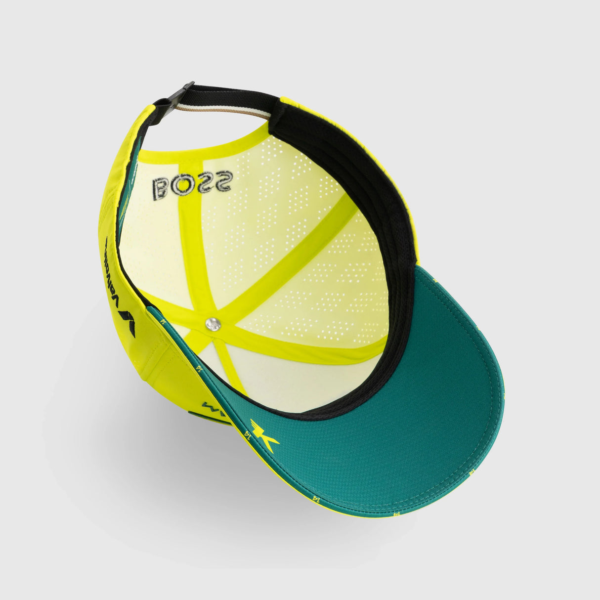 Aston Martin AMF1, equipo, gorra, Fernando Alonso, lima 🔥