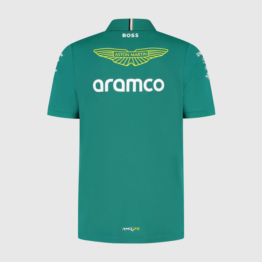 Polo del equipo Aston Martin AMF1, verde 🔥