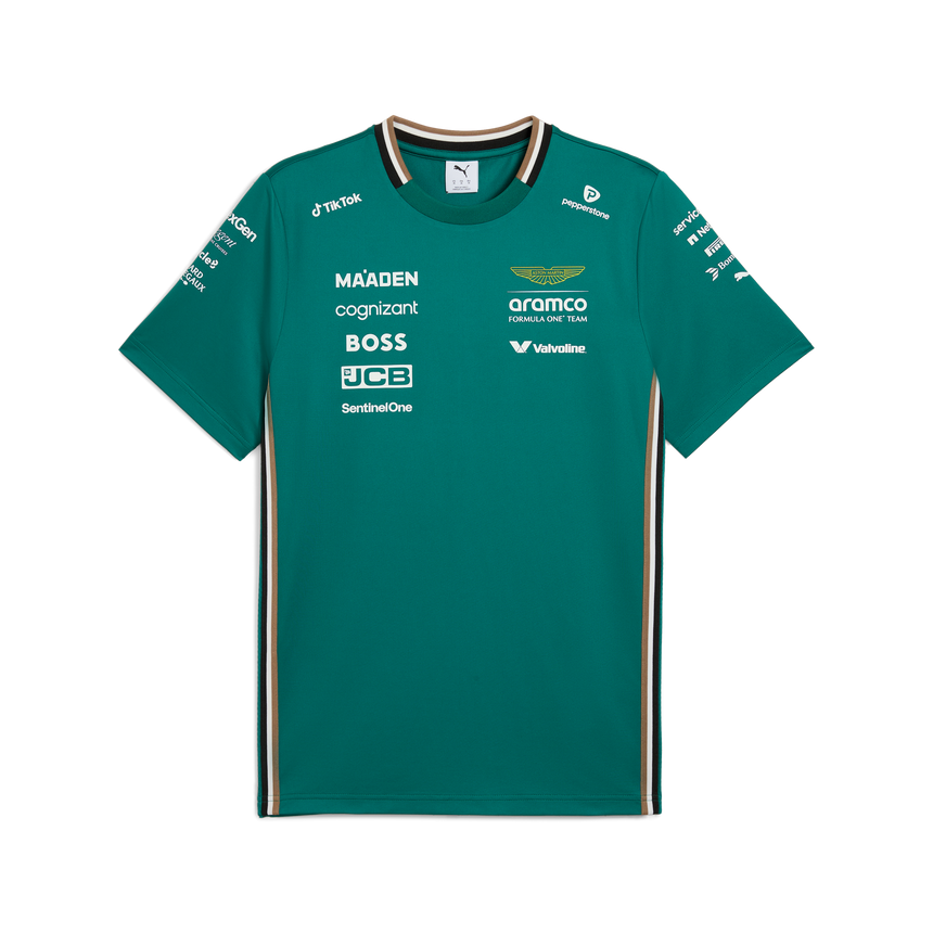 Aston Martin T-Shirt, Team, Puma, grün