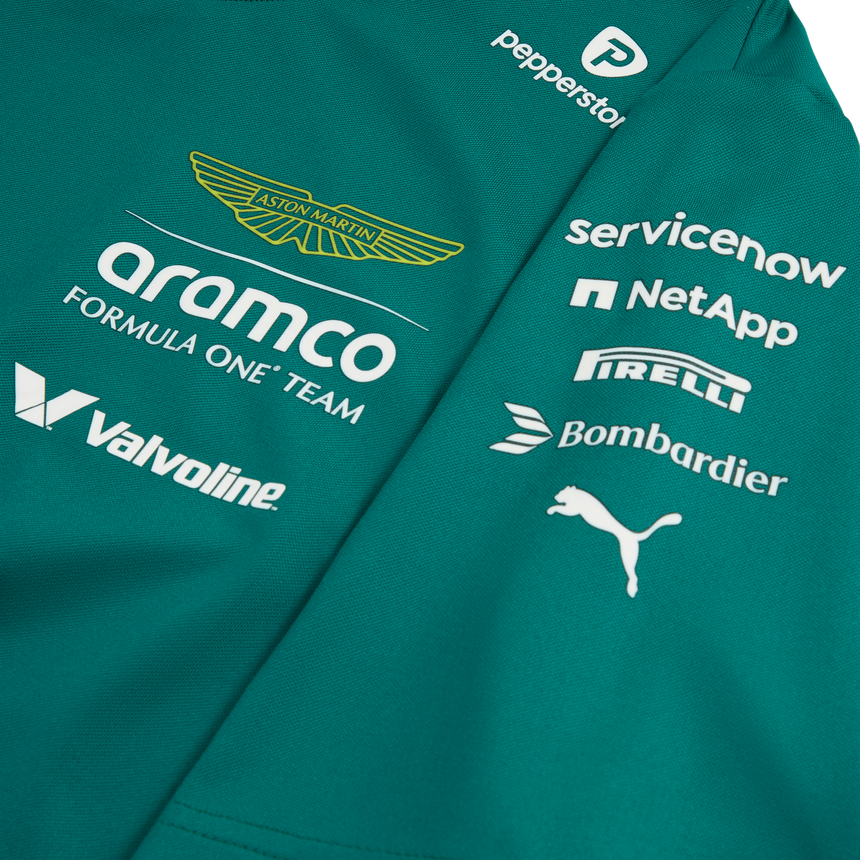 Aston Martin T-Shirt, Team, Puma, grün