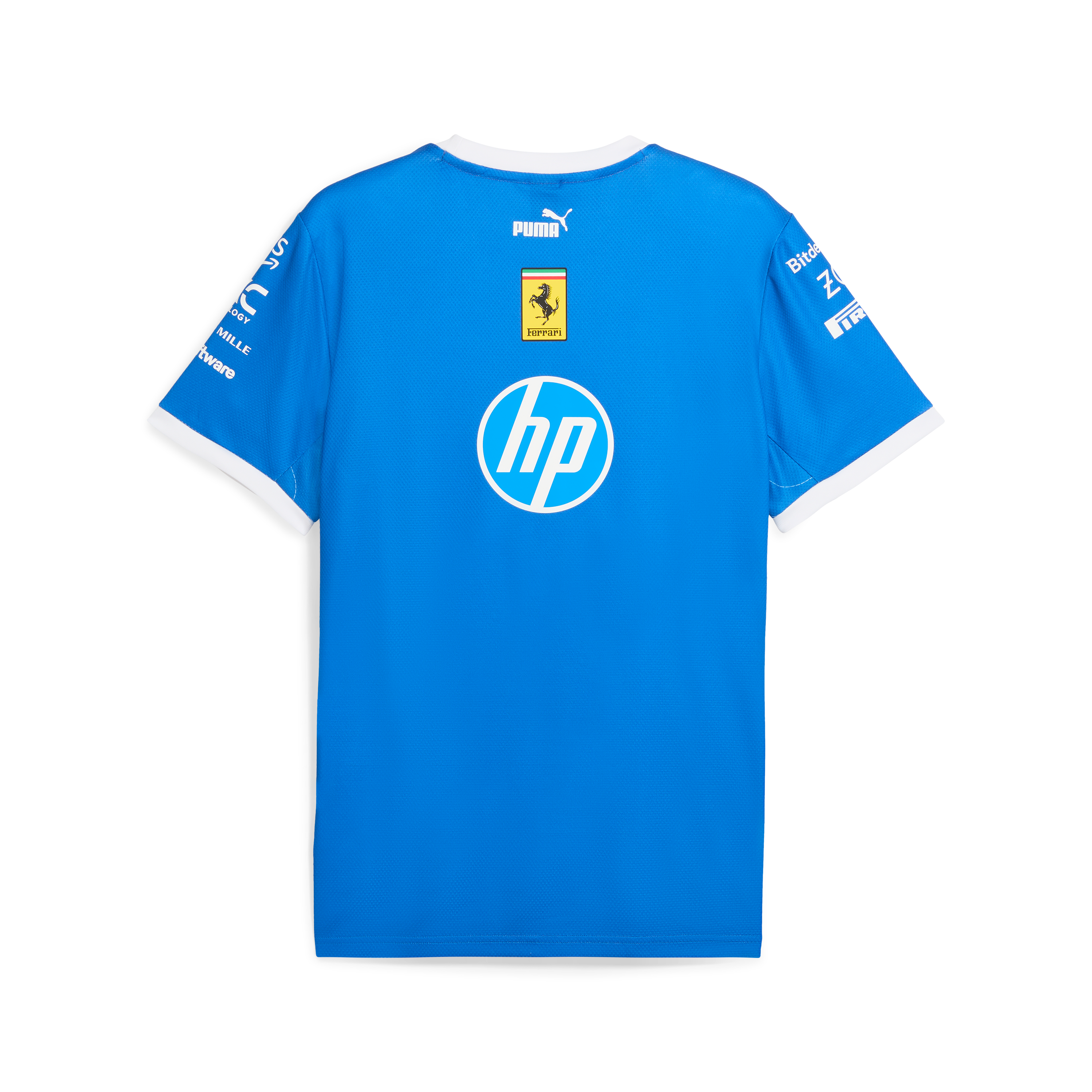 Ferrari Team T-Shirt, Puma, Monza Sonderedition, blau 🔥