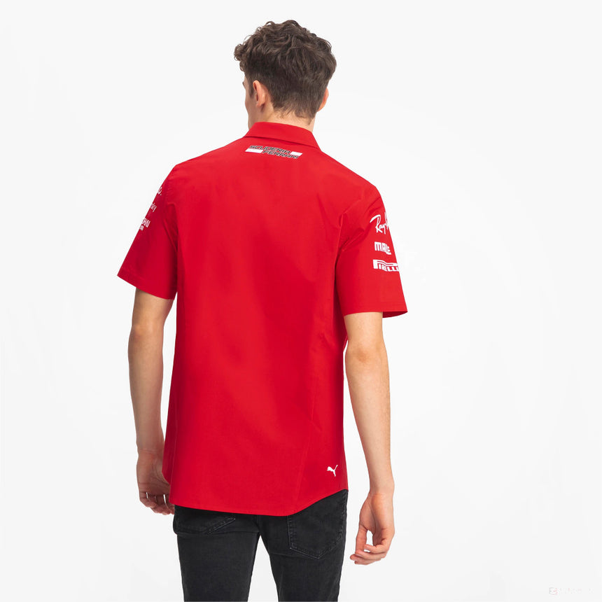 2021, Rot, Puma Ferrari Team Shirt - FansBRANDS®