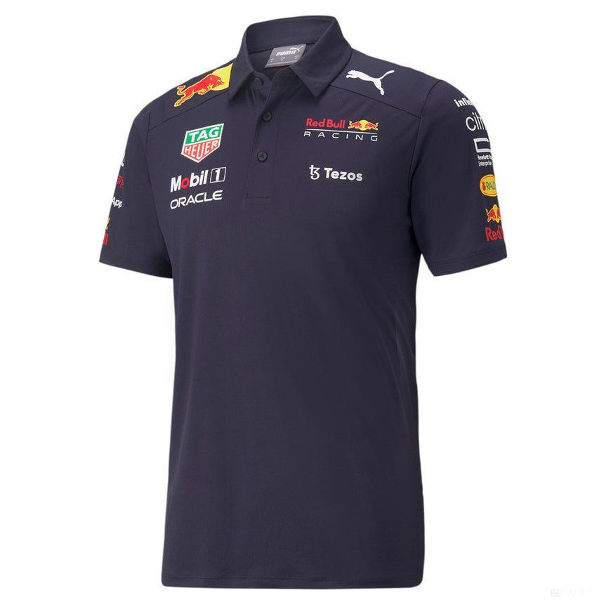 2022, Blau, Red Bull Team Polo - FansBRANDS®