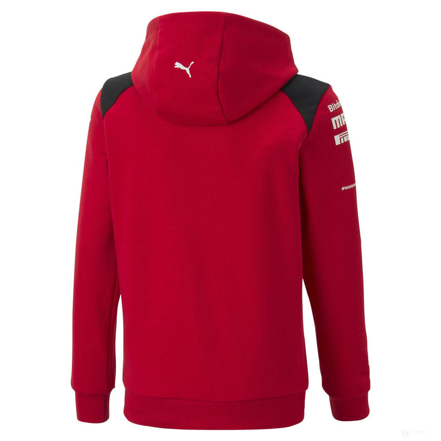 Ferrari Kapuzenpullover Puma Team Kinder Rot 2023