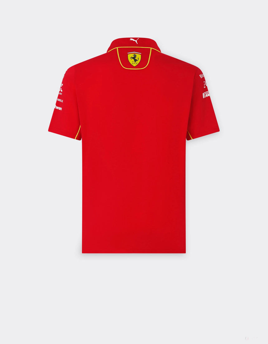 Ferrari polo-shirt, Puma, team, rot, 2024 - FansBRANDS®