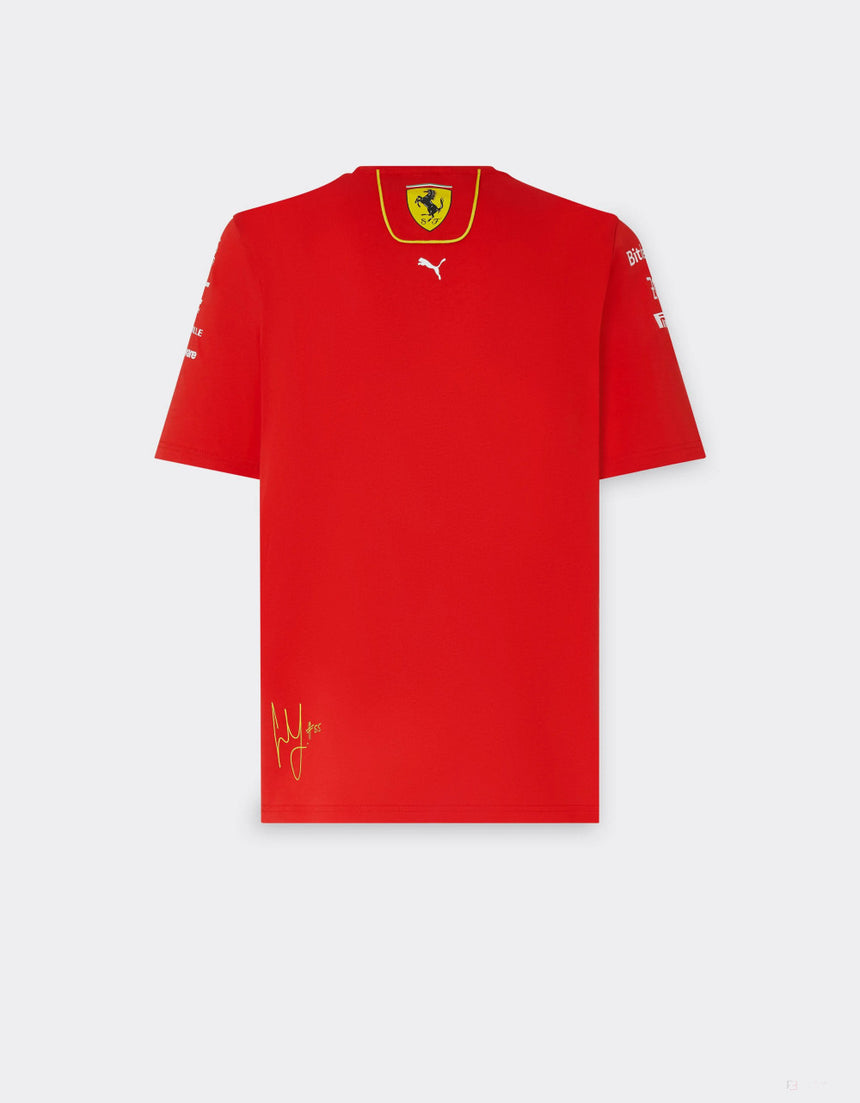 Ferrari t-shirt, Puma, Carlos Sainz, rot - FansBRANDS®