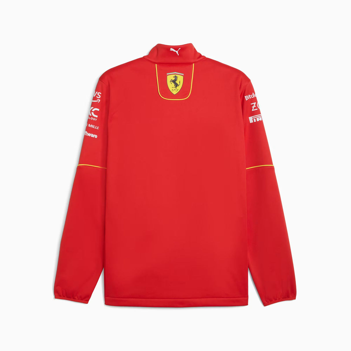 Ferrari jacke, Puma, team, softshell, rot, 2024