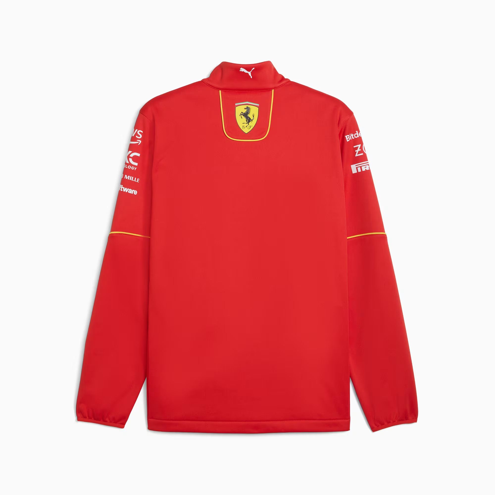 Ferrari jacke, Puma, team, softshell, rot, 2024