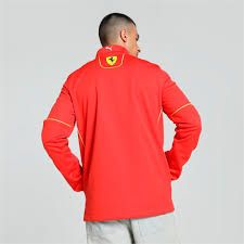Ferrari jacke, Puma, team, softshell, rot, 2024