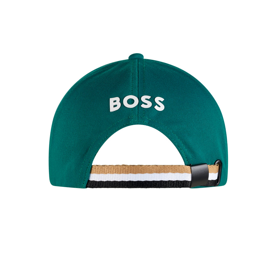 Gorra Lance Stroll, Aston Martin, equipo, verde, para niños, 2023