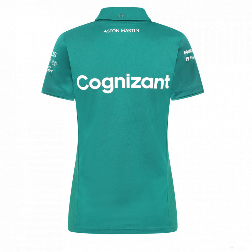 2022, Grün, Damen Aston Martin Team Polo - FansBRANDS®
