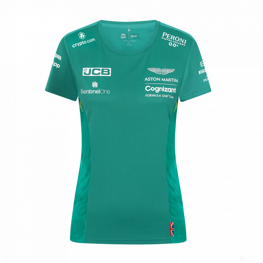 2022, Grün, Damen, Aston Martin Team T-shirt - FansBRANDS®