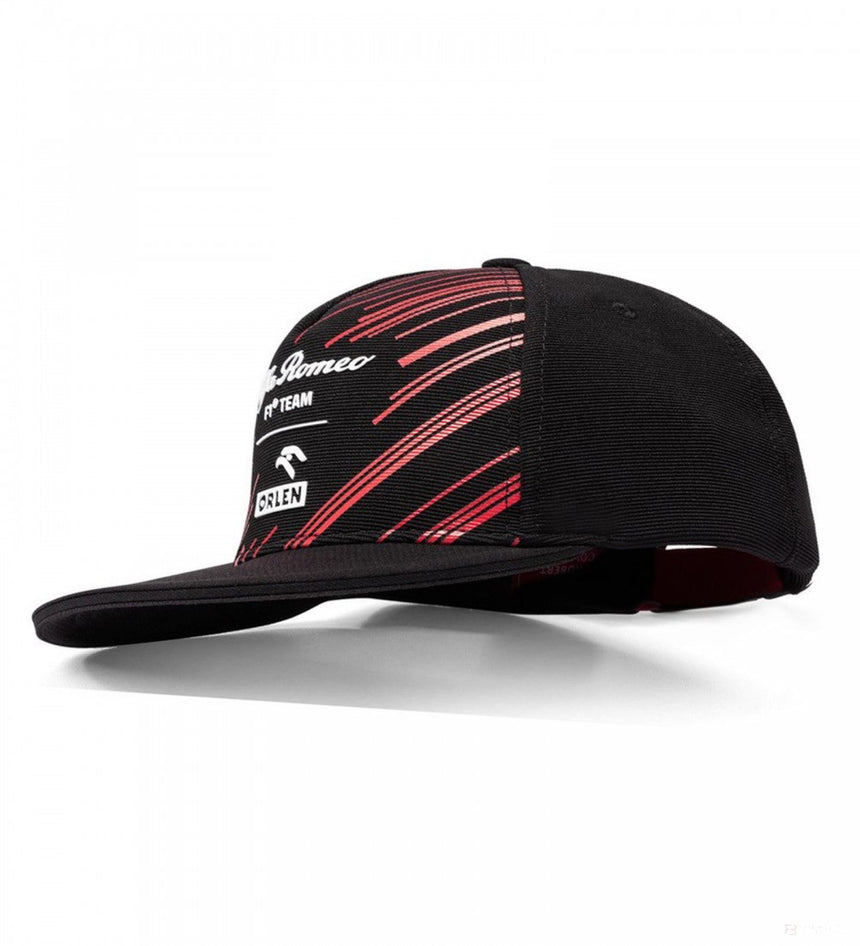 2022, Schwarz, Team, Erwachsene, Alfa Romeo Flatbrim Kappe - FansBRANDS®