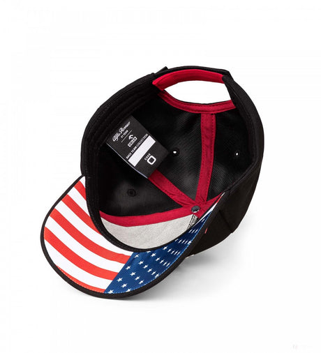 2022, Schwarz, USA GP, Erwachsene, Alfa Romeo Baseballmütze - FansBRANDS®
