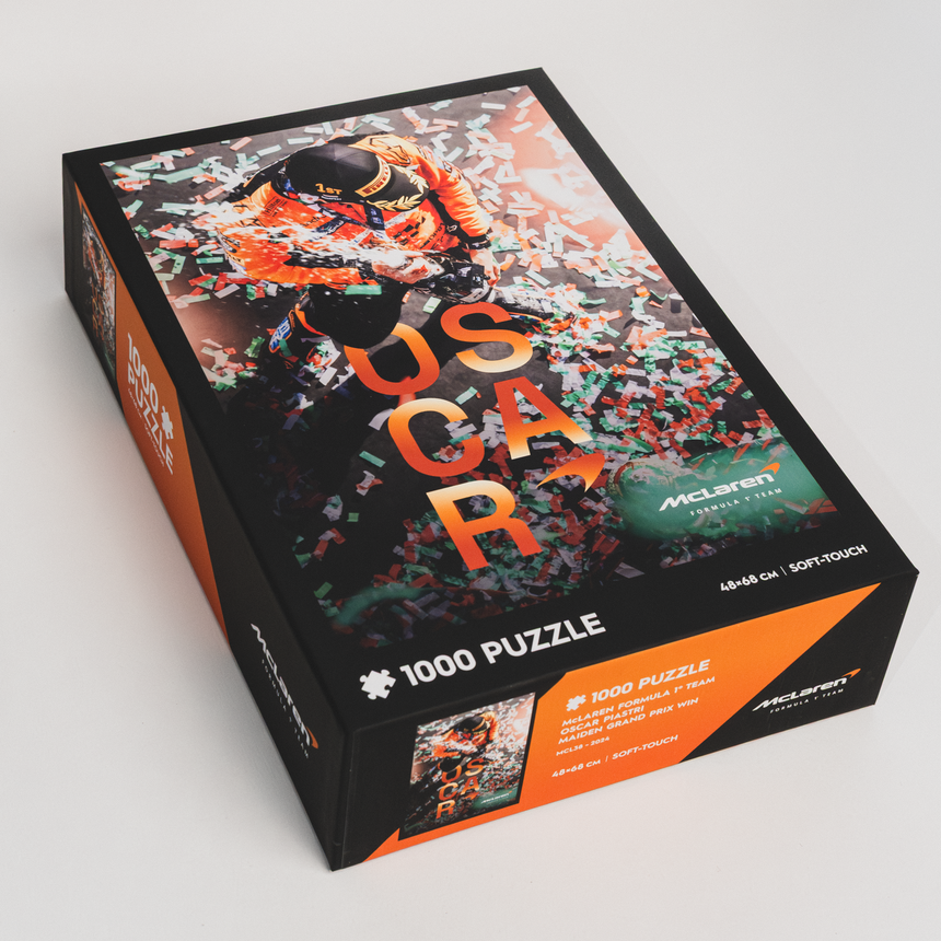 McLaren Formula 1® Team, Puzzle, Oscar Piastri, Erster Grand-Prix-Sieg, 1000 Teile