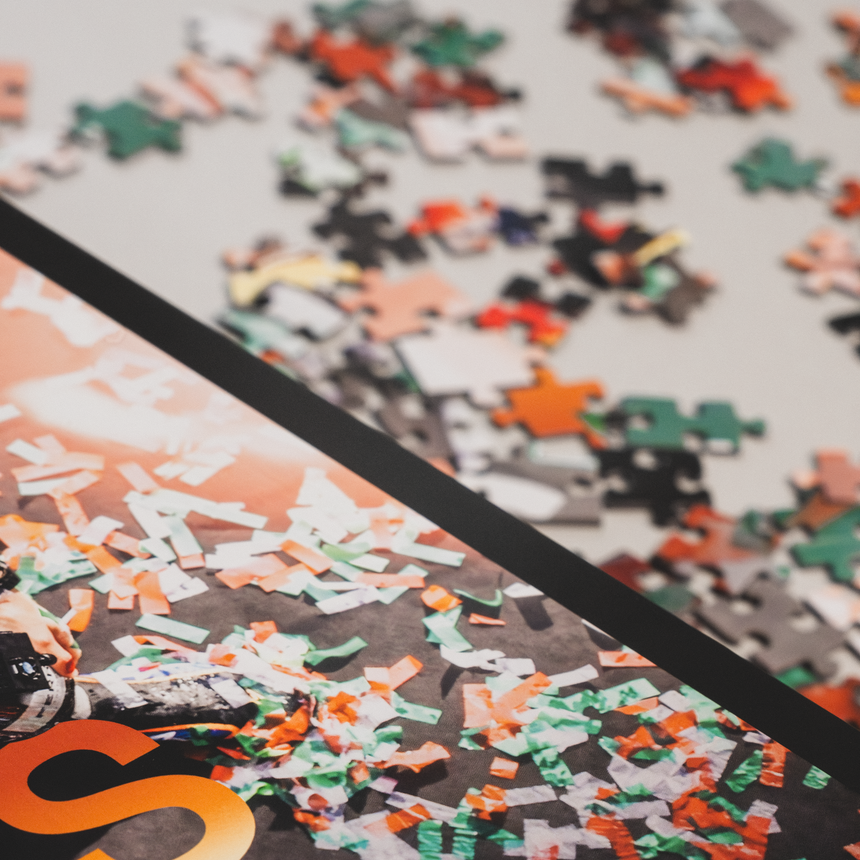 McLaren Formula 1® Team, Puzzle, Oscar Piastri, Erster Grand-Prix-Sieg, 1000 Teile