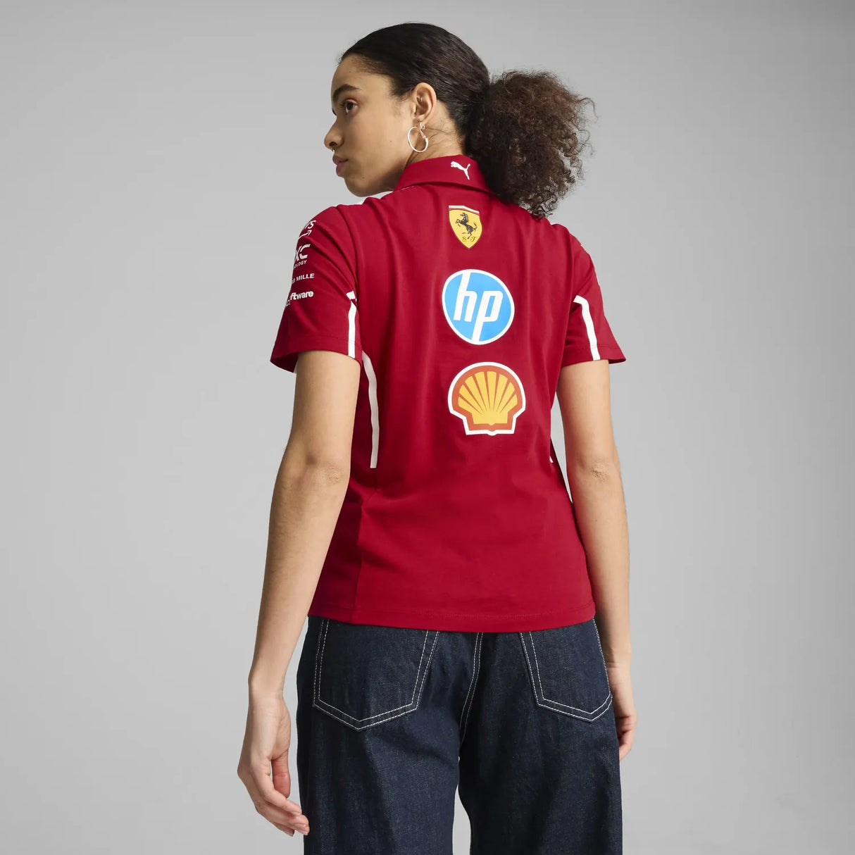 Scuderia Ferrari Team Damen Poloshirt 🔥