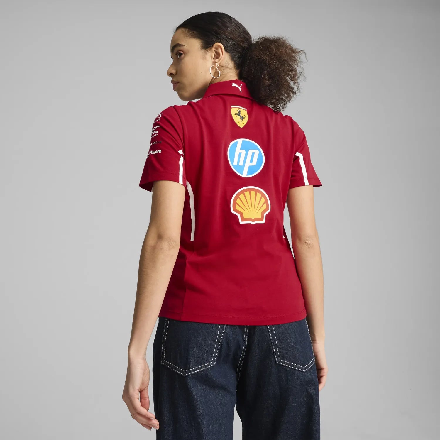 Scuderia Ferrari Team Damen Poloshirt 🔥